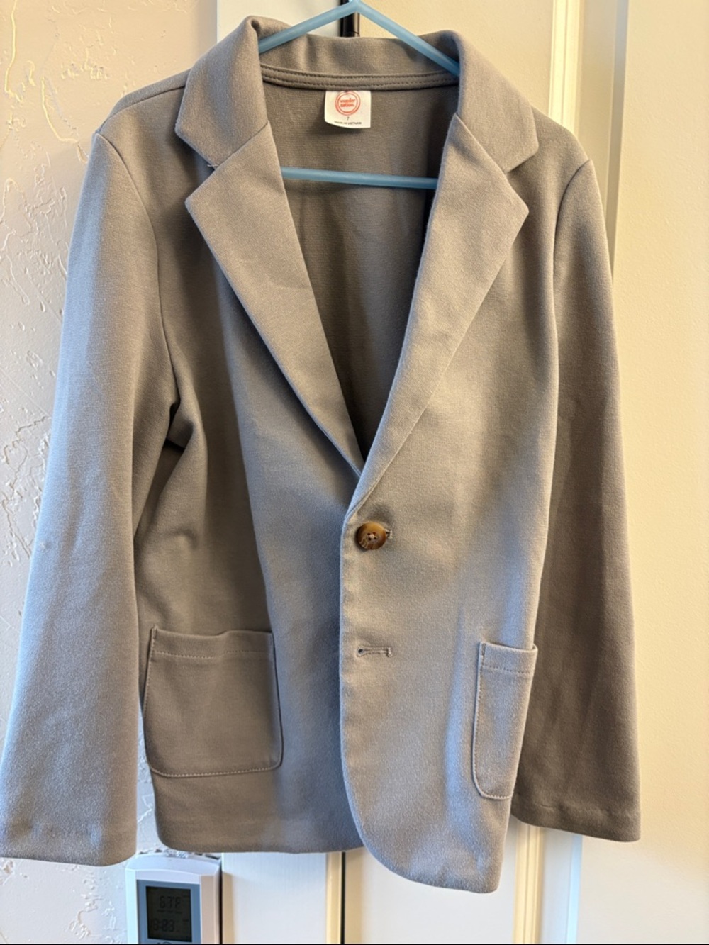 wonder nation Gray Kids Blazer
